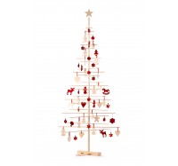 Xmas3 wooden Christmas tree Size XL