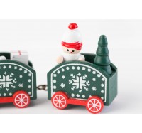 Christmas train - green