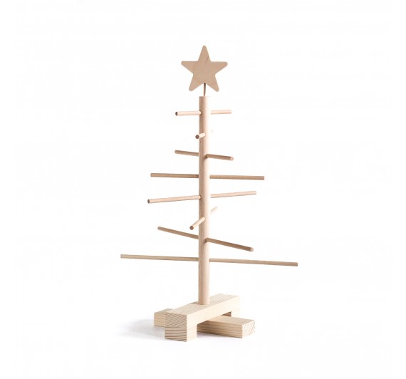 Xmas3 wooden Christmas tree Size XS